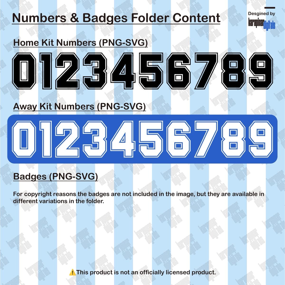 Argentina 1994 jersey font — typeface detail view 3