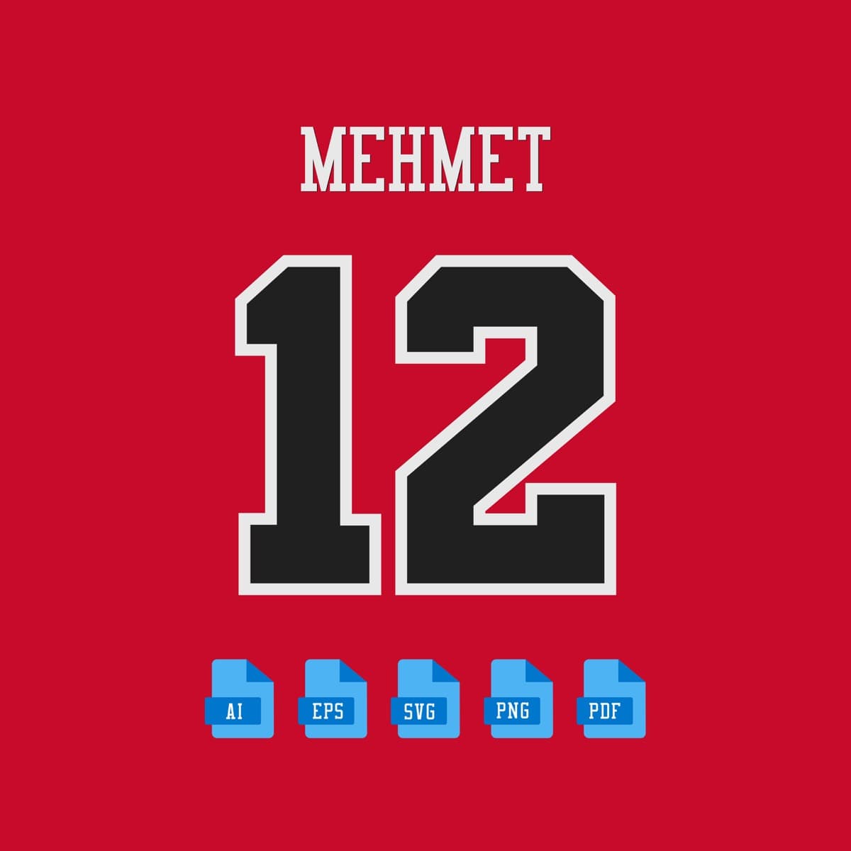 Chicago Bulls 2024 jersey font — letters and numbers specimen 2