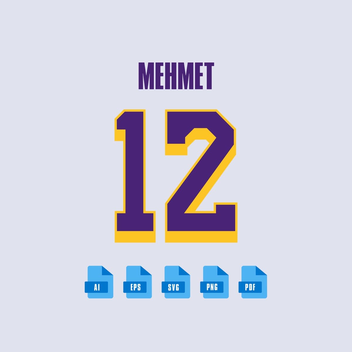 LA Lakers 2024 jersey font — typeface detail view 3